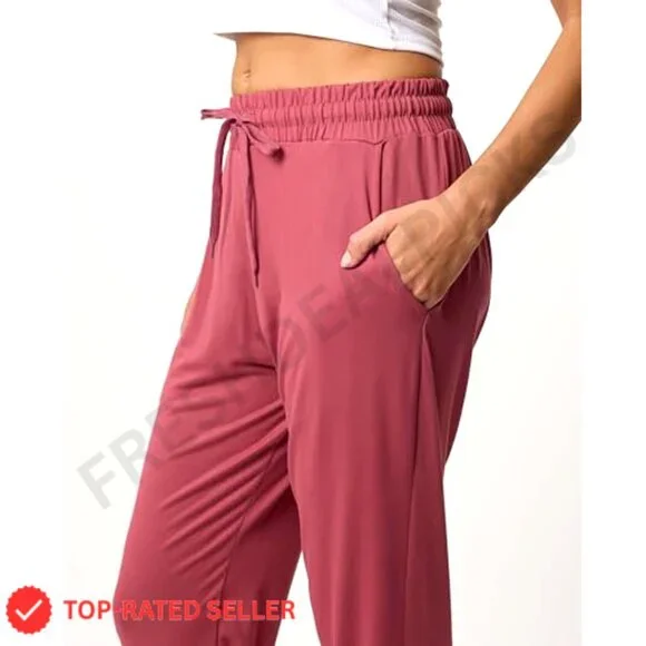 Ultra Soft Joggers 3 Pack Yoga Running Athletic Lounge Sweatpants with Pockets - Picture 4 of 7